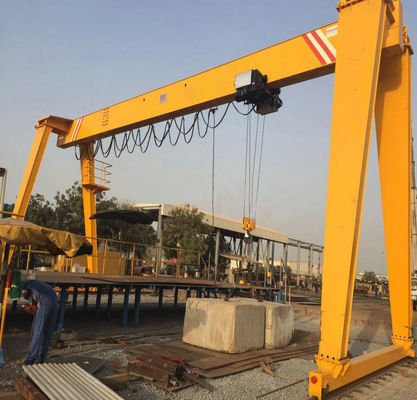 Εργοστασιακός γερανός γερανογέφυρας 7,5-35 μέτρων ανύψωσης 10 τόνων