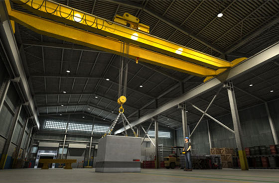 Custom Warehouse 30Ton Double Girder Overhead EOT Crane
