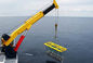 Τηλεχειριστήριο Knuckle Boom Marine Deck Crane 10ton Customized