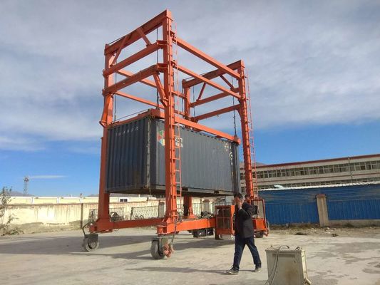 Φορητός φορητός RTG RMG Container Gantry Crane 40T για αποθήκες