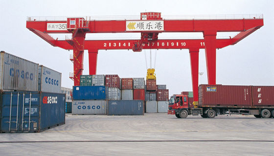Προσαρμοσμένος γερανός Gantry Container 40 Ton RMG Rail Mounted Quay Crane
