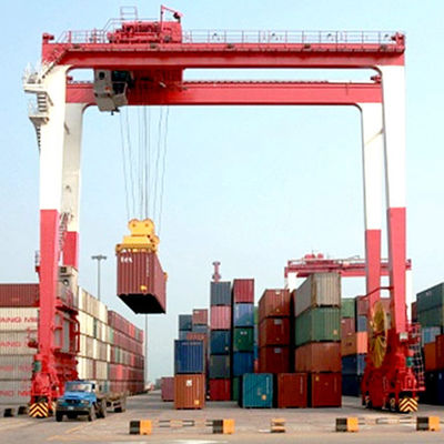 35t 40,5t Portal Container Gantry Crane Rubber Tire Gantry Crane A6 A7 A8