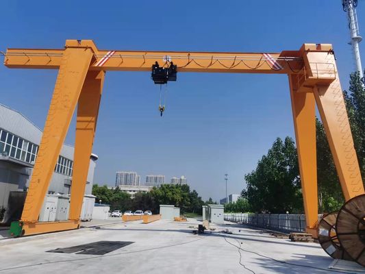 1 - 500 τόνων FEM DIN BS Standard European Style Single Beam Gantry Crane (Κατάρτιση με μονοκάρπανο)