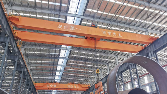 5-40ton πρότυπο LH   Εσωτερικός διακινούμενος διπλός υπερυψωμένος γερανός δοκών